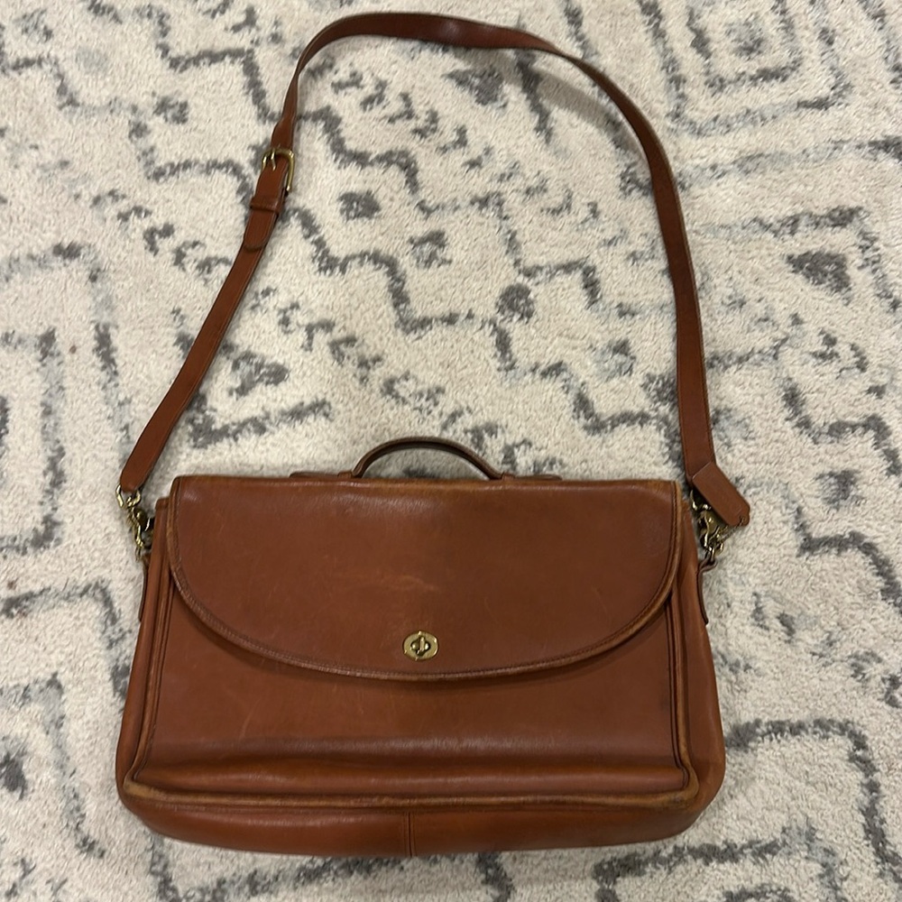 Vintage Coach Lexington messengers bag / briefcase